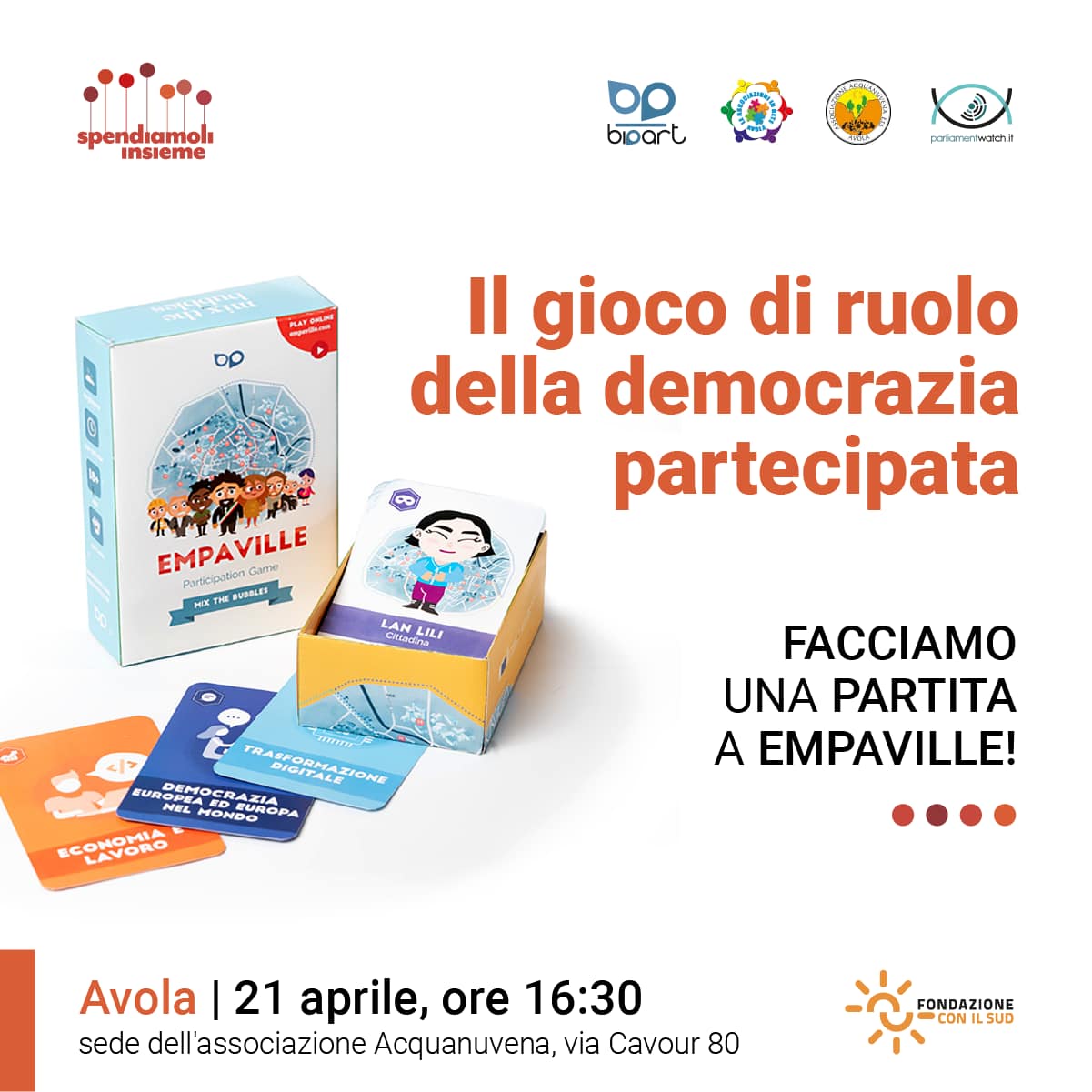 Avola Domani Appuntamento Con Il Gioco Di Ruolo Della Democrazia