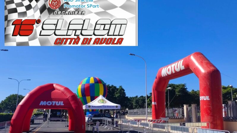 In dirittura d’arrivo le iscrizioni al 16° Slalom Città di Avola